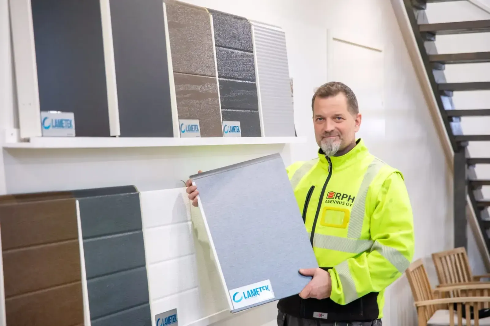 LAMETEK nosto-oven asennus